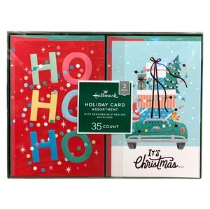 Hallmark Holiday Card Set – 35 Count (2 Designs) – New in Box